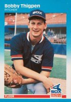 1987 Fleer Glossy #507 Bobby Thigpen Baseball Card
