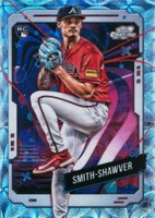 2024 Topps Chrome Cosmic #62 AJ Smith-Shawver Nucleus Refractor Baseball Card