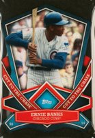 2013 Topps Cut to the Chase #CTC-34 Ernie Banks Baseball Card
