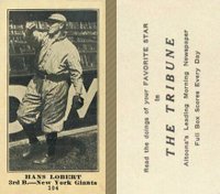 1916 Altoona Tribune #104 Hans Lobert Baseball Card