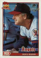 1991 Topps Desert Shield #231 Doug Rader Baseball Card