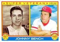 1983 O-Pee-Chee #61 Johnny Bench Super Veteran Baseball Card