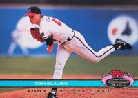 1992 Stadium Club S.E. Skydome #62 Tom Glavine Baseball Card