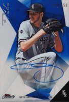 2015 Finest Autographs #FA-CSE Chris Sale Blue Refractor Baseball Card