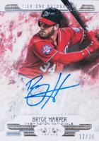 2016 Topps Tier One Autographs #T1ABH Bryce Harper Baseball Card