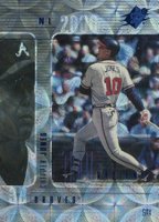 2000 SPx #11 Chipper Jones Radiance Baseball Card