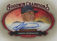 2020 Goodwin Champions Horizontal Autographs #JD Jasson Dominguez Baseball Card