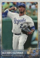 2015 Topps #137 Alcides Escobar Baseball Card