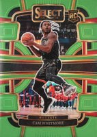 2023 Panini Select #69 Cam Whitmore Neon Green Basketball Card