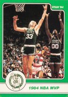 1984 Star Larry Bird #12 The 1984 NBA MVP Basketball Card