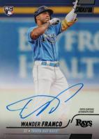 2022 Topps Stadium Club Base Autographs #SCBAWF Wander Franco Baseball Card