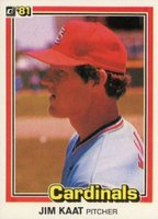 1981 Donruss #536 Jim Kaat Baseball Card