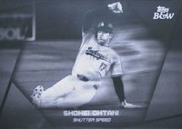 2024 Topps Black and White Shutter Speed #SS6 Shohei Ohtani Baseball Card