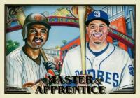 2019 Topps Gallery Master & Apprentice #MAGM Manny Machado/Tony Gwynn Baseball Card