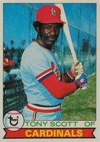 1979 Topps #143 Tony Scott Baseball Card