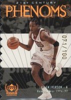 1999 Upper Deck Century Legends #54 Allen Iverson Century Collection Basketball Card