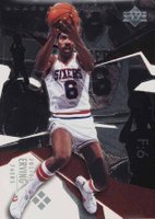 2003 Upper Deck Black Diamond #176 Julius Erving Basketball Card