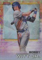 2021 Bowman's Best #15 Bobby Witt Jr. Refractor Baseball Card