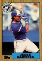 1987 Topps Tiffany #655 Jesse Barfield Baseball Card
