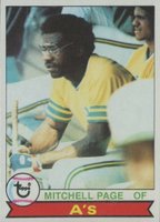 1979 Topps #295 Mitchell Page Baseball Card