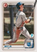 2020 Bowman Draft 1st Edition #BD152 Bobby Witt Jr. Baseball Card