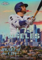 2022 Topps Chrome Heart of the City #HOC12 Max Muncy Baseball Card