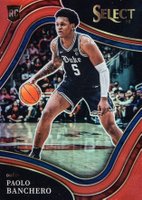 2022 Panini Chronicles Draft Picks Select #3 Paolo Banchero Red Basketball Card