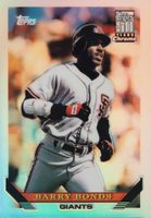2001 Topps Chrome Traded #T139 Barry Bonds 1993 Reprint-Retrofractor Baseball Card