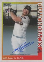 2022 Topps Archives Snapshots #35 Seth Beer Autograph Baseball Card