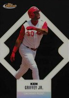 2006 Finest #19 Ken Griffey Jr. Black Refractor Baseball Card