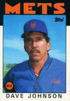 1986 Topps #501 Dave Johnson Baseball Card