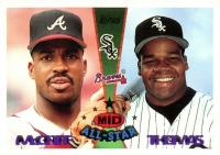 1995 Topps Traded #156 Frank Thomas/McGriff McGriff Baseball Card