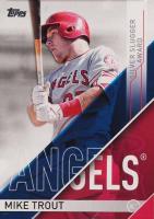 2017 Topps Silver Slugger Awards #SS-11 Mike Trout Baseball Card