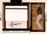 2024 Panini Three and Two Prospect Jersey Autographs #PJAJM Jackson Merrill Baseball Card