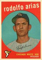 1959 Topps #537 Rodolfo Arias Baseball Card