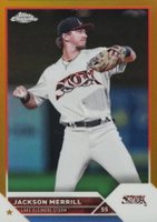 2023 Topps Pro Debut #PDC165 Jackson Merrill Chrome-Gold Baseball Card