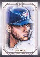 2024 Topps Museum Collection Canvas Collection Reprints #CCR44 Bo Bichette Artist Proof Baseball Card