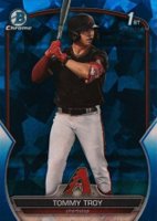 2023 Bowman Draft Sapphire Edition #BDC103 Tommy Troy Baseball Card