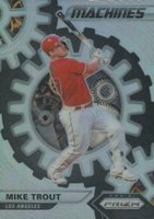 2020 Panini Prizm Machines #M4 Mike Trout Silver Prizm Baseball Card