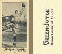 1916 Green-Joyce #89 Harold Janvrin Baseball Card