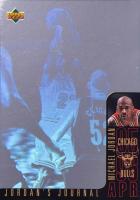 1996 Collector's Choice International German Jordan's Journal #J6 Michael Jordan Basketball Card