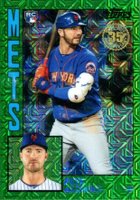 2019 Topps Silver Pack 1984 Chrome Promo  #24 Pete Alonso Green Refractor Baseball Card