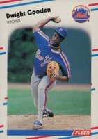 1988 Fleer #135 Dwight Gooden Baseball Card