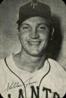 1947 Bond Bread # Sheldon Jones Baseball Card