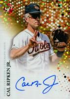 2022 Topps Pristine Pristine Autographs #PA-CRJ Cal Ripken Jr. Gold Refractor Baseball Card