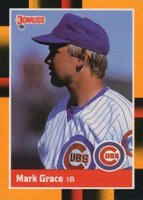 1988 Donruss Baseball's Best #4 Mark Grace Baseball Card