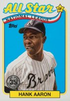 2024 Topps 1989 Topps Baseball All-Star #2 Hank Aaron Baseball Card