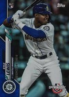 2020 Topps Opening Day #17 Kyle Lewis Blue Foil Baseball Card