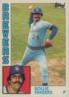1984 Topps Tiffany #495 Rollie Fingers Baseball Card
