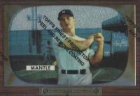 1996 Topps Mantle Finest #5 1955 Bowman Reprint w/Coating Baseball Card